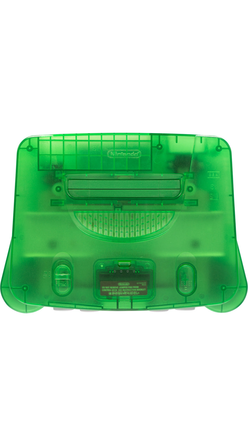 nintendo 64 green console
