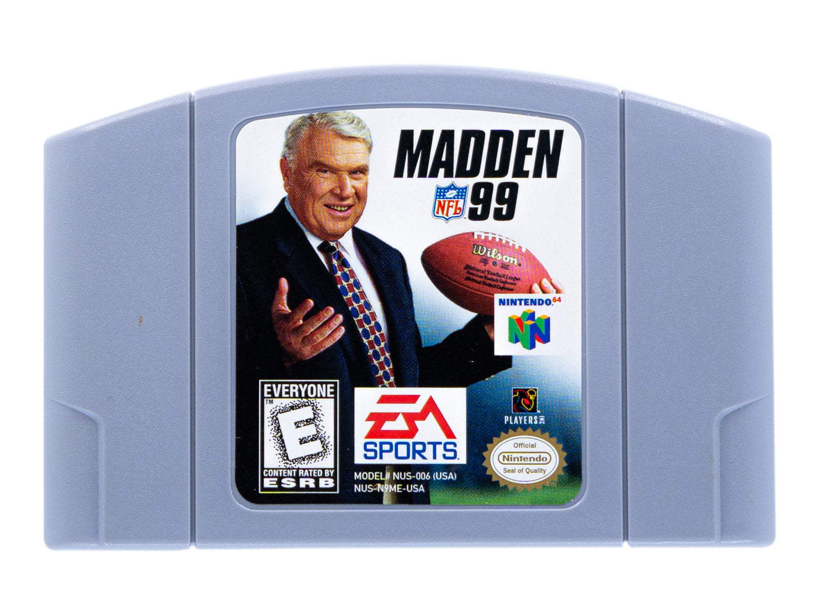 Madden 99, Nintendo 64 game Loose